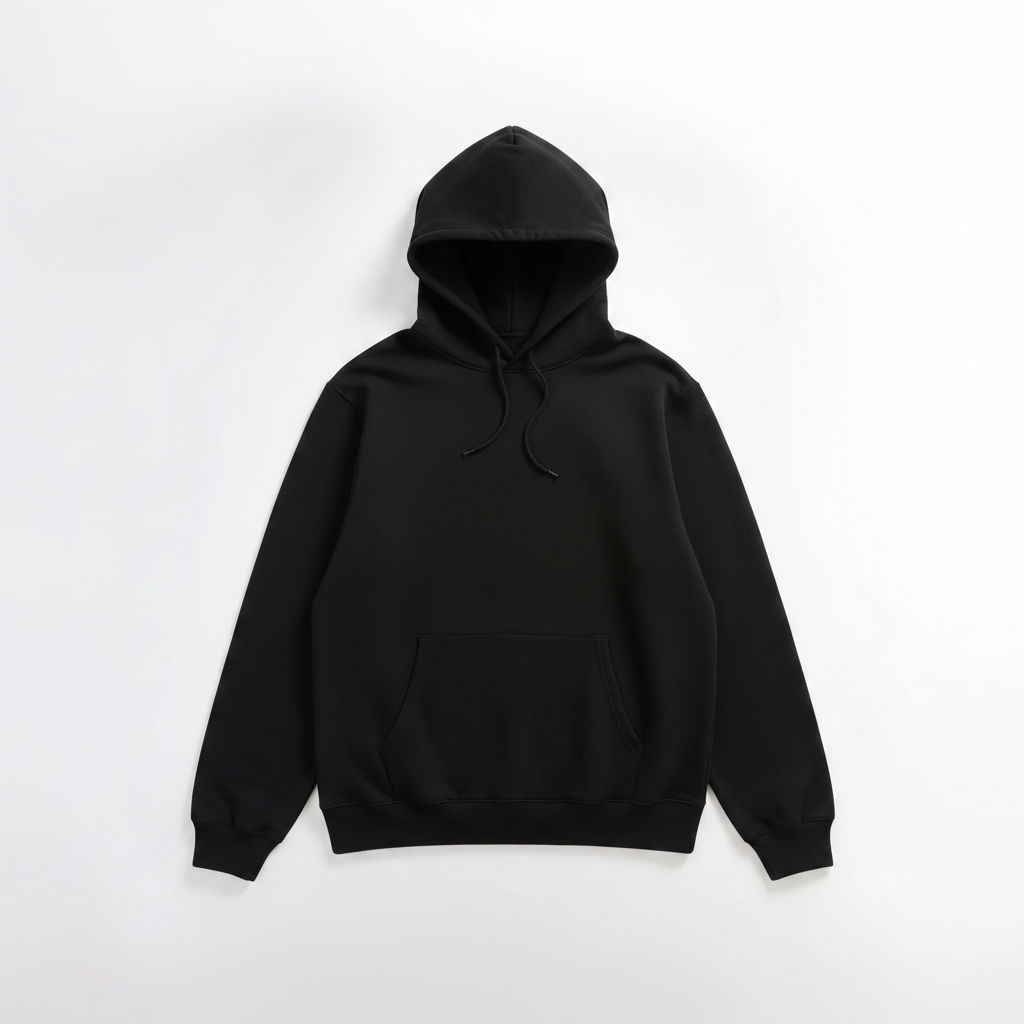 Ladies Black Hoodie